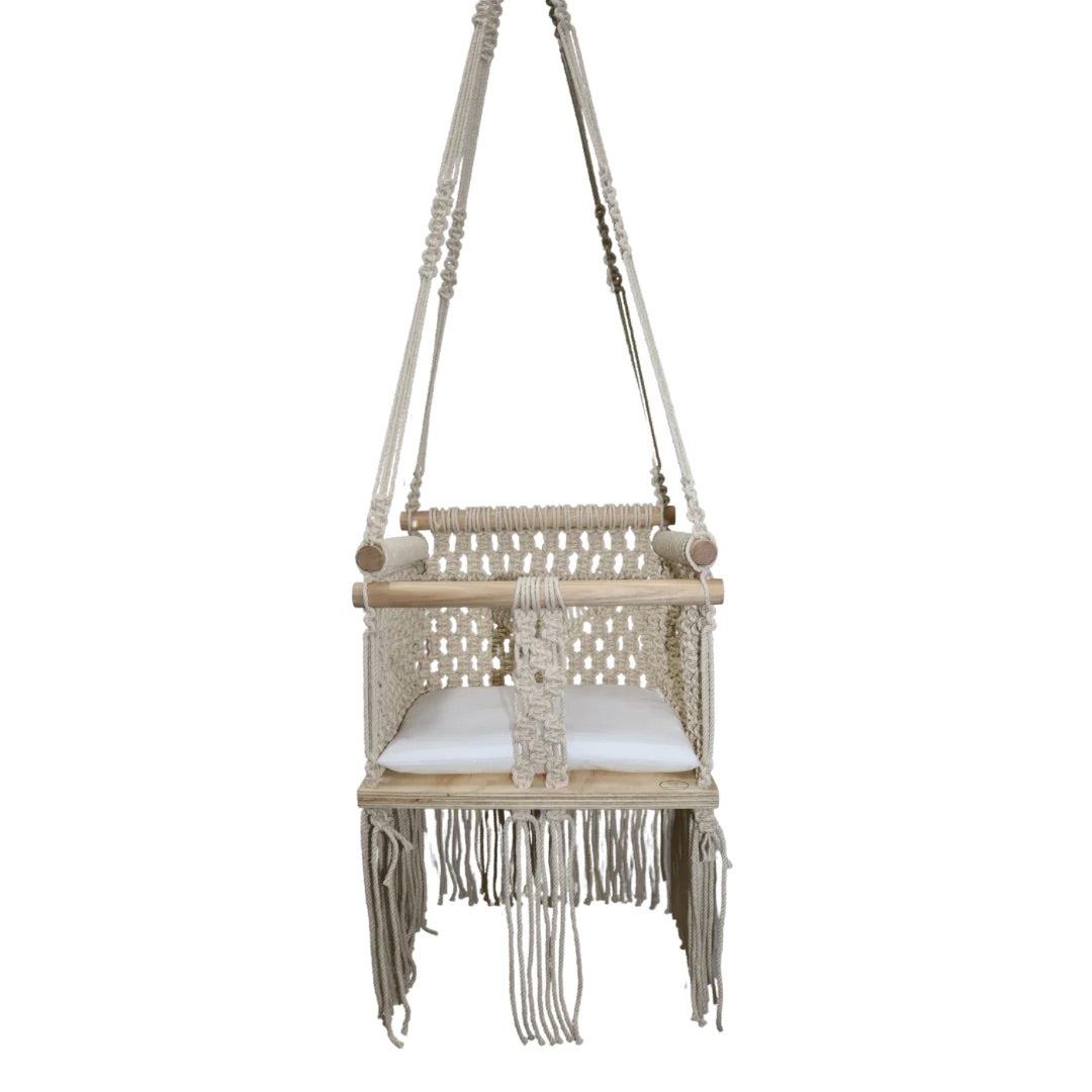 Diy Baby Free Baby Swing Macrame Baby Swing Tutorial Macrame Baby