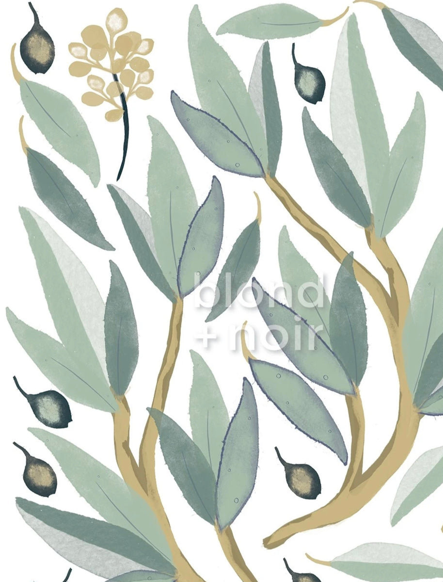 Ginger Monkey Native Garden Wall Decal Verde Baby