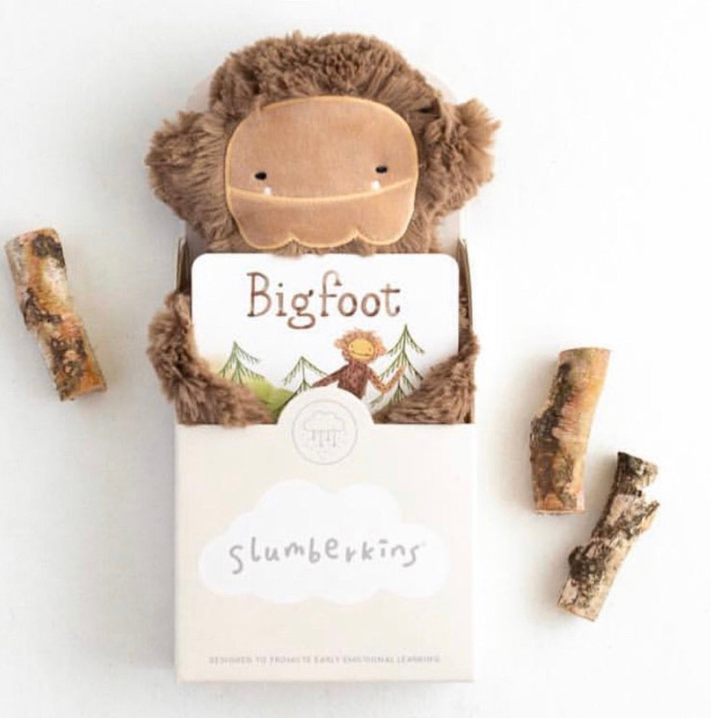 Slumberkins Bigfoot Snuggler - Maple / Brown