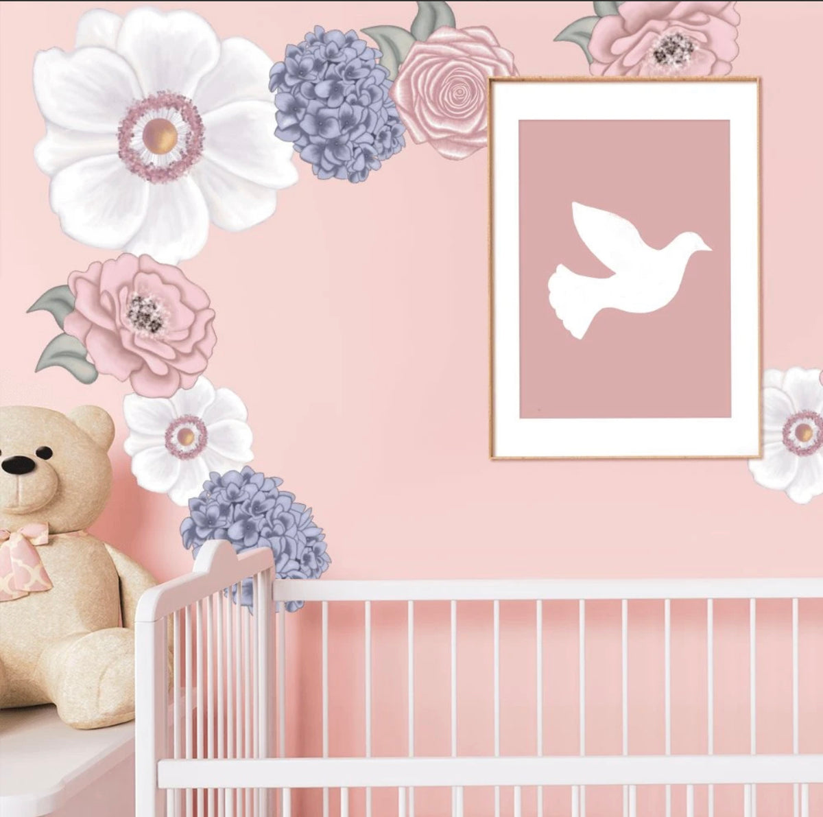 Ginger Monkey Native Garden Wall Decal Verde Baby