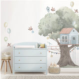 Ginger Monkey BlueTreehouse Wall Decal