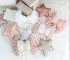 Spinkie Baby Dreamy Bow Cushion in Pale Rose