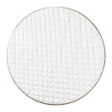Cattywampus Quilted Cotton Play May | Whisper White