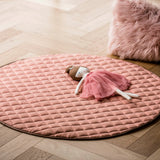 Cattywampus Quilted Cotton Play May | Dusty Pink