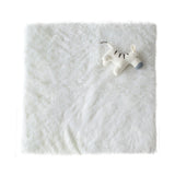 Cattywampus Quilted Fluffy Cotton Play May | Grey & White