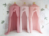 Spinkie Baby Dreamy Canopy & Pom Garland Set - Light Pink