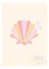 Isla Dream Lorelei Clam Shell Print
