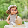 Miniland Doll Down Syndrome Girl with Glasses