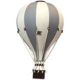 Super Balloon Decorative Hot Air Balloon - Dark Grey/ Cream