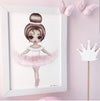 Isla Dream Ariana the Ballerina Print - pink