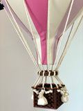 Super Balloon Decorative Hot Air Balloon - Lavender & Pink
