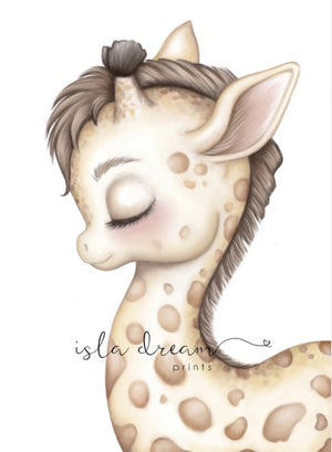 Isla Dream Gerald the Giraffe Print