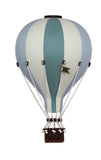 Super Balloon Decorative Hot Air Balloon - Teal, Blue & Cream
