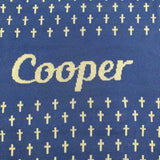 Crosses Pattern Blanket by Thread the Word