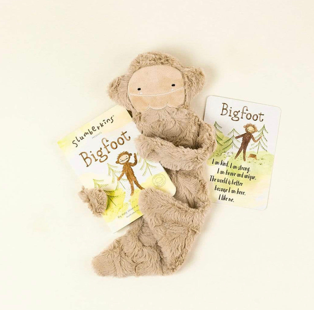 Slumberkins Bigfoot Snuggler - Maple / Brown