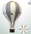 SB723 Super Balloon Decorative Hot Air Balloon - Dark Grey/ Cream