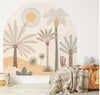 Ginger Monkey Palm Desert Arch Wall Decal - Natural