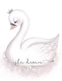 Isla Dream Angel the Swan Print