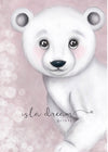 Isla Dream Foster the Polar Bear print