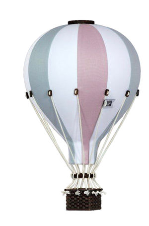 Super Balloon Decorative Hot Air Balloon - Sage & Blush Pink