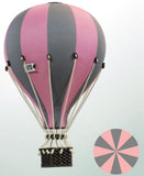 Super Balloon Decorative Hot Air Balloon - Pink & Grey