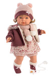 Llorens Doll’s Clothing Set - Winter Floral