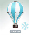 Super Balloon Decorative Hot Air Balloon - Aqua Blue