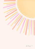 Isla Dream Pastel Sunshine Print
