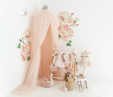Spinkie Baby Princess Canopy in Powder Nude