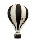 Super Balloon Decorative Hot Air Balloon -  Black & Cream