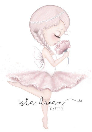 Isla Dream Crysta the Ballerina Fairy Print