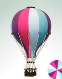 Super Balloon Decorative Hot Air Balloon - Bright Purple, Pink & Blues