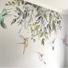 Ginger Monkey Watercolour Hummingbirds Wall Decal