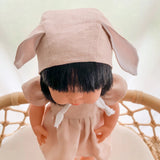 Doll’s Bunny Ear Bonnet