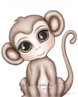 Isla Dream Abu the Monkey Print