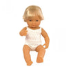 Miniland Doll Caucasian Blonde Boy