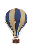 SB783 Super Balloon Decorative Hot Air Balloon - Navy Blue & Beige