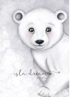Isla Dream Foster the Polar Bear print