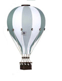 SB774 Super Balloon Decorative Hot Air Balloon -  Teal, Sage & White