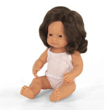 Miniland Doll Caucasian Brunette