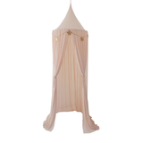 Spinkie Baby Sheer Canopy Nude & Star Garland Set