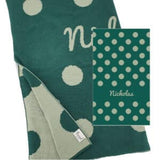 Polka Dot Pattern Blanket by Thread the Word